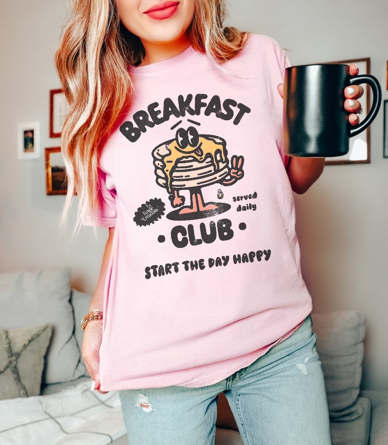 breakfast club pancakes tshirt