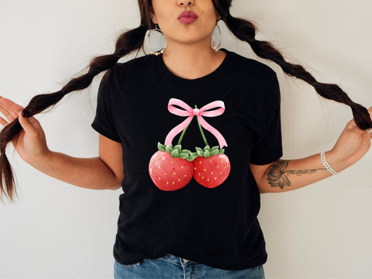 strawberries tshirt