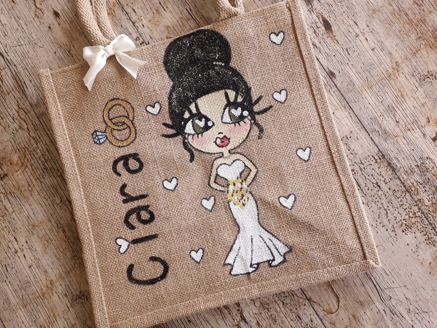 wedding jute bags