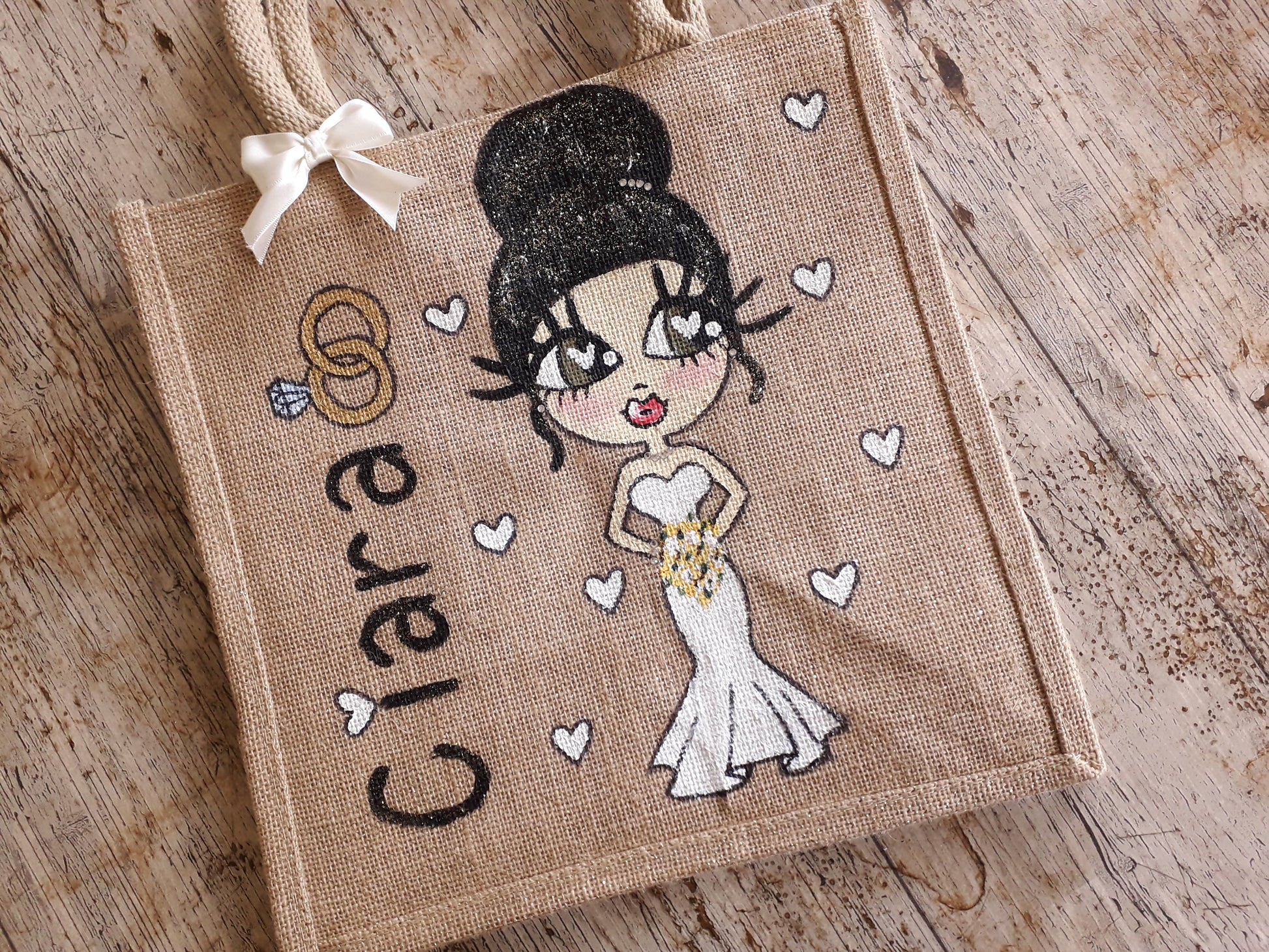 wedding jute bags