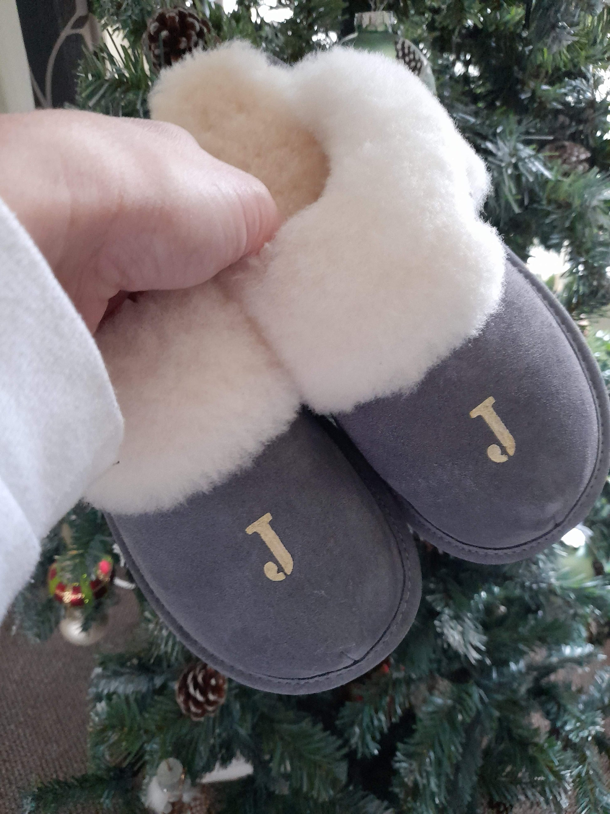 Sheepskin slippers 
