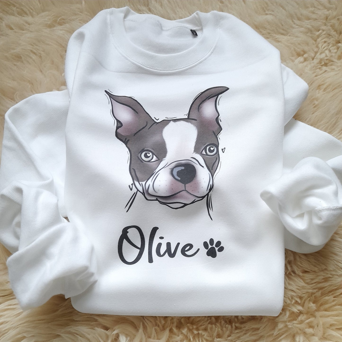 Personalised dog sweatshirt