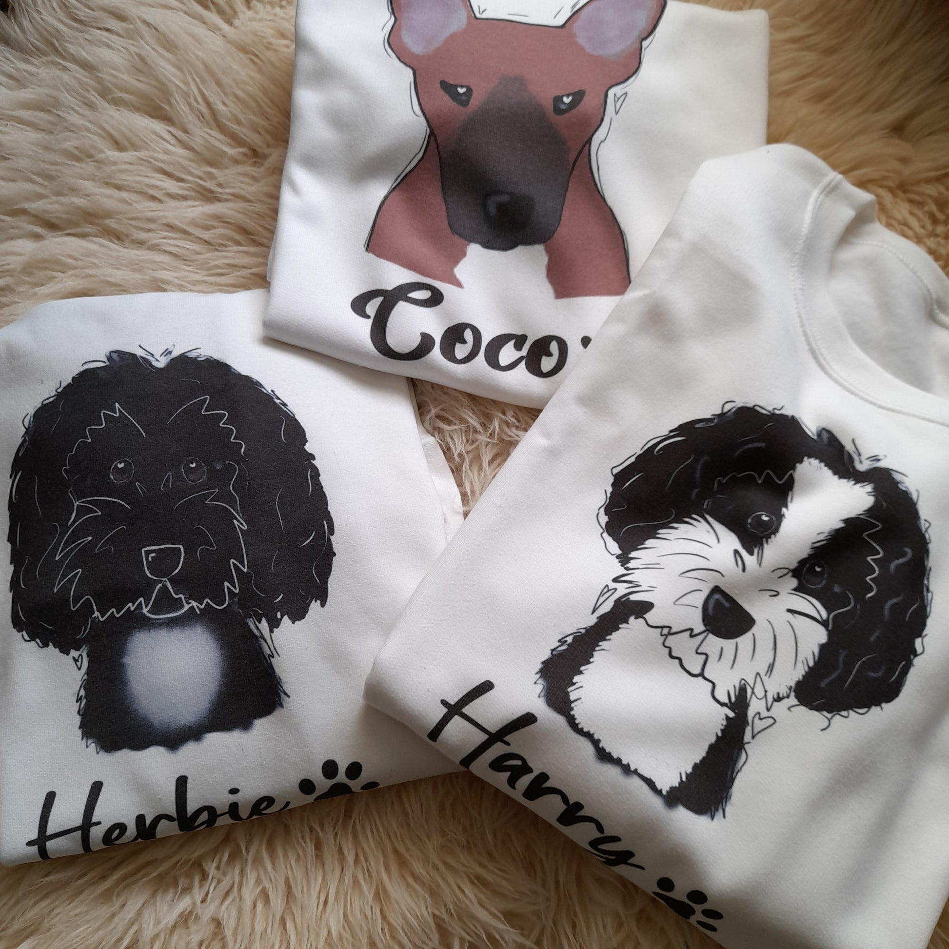 Personalised dog jumpers