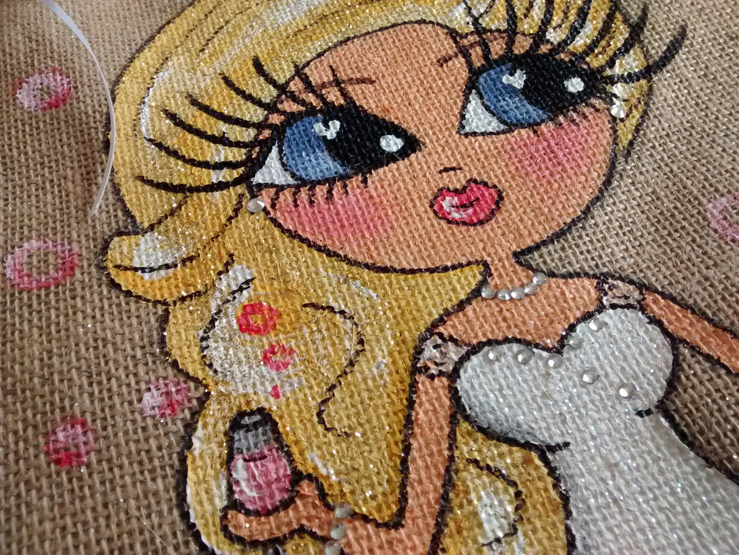 Personalised Wedding Jute Bag
