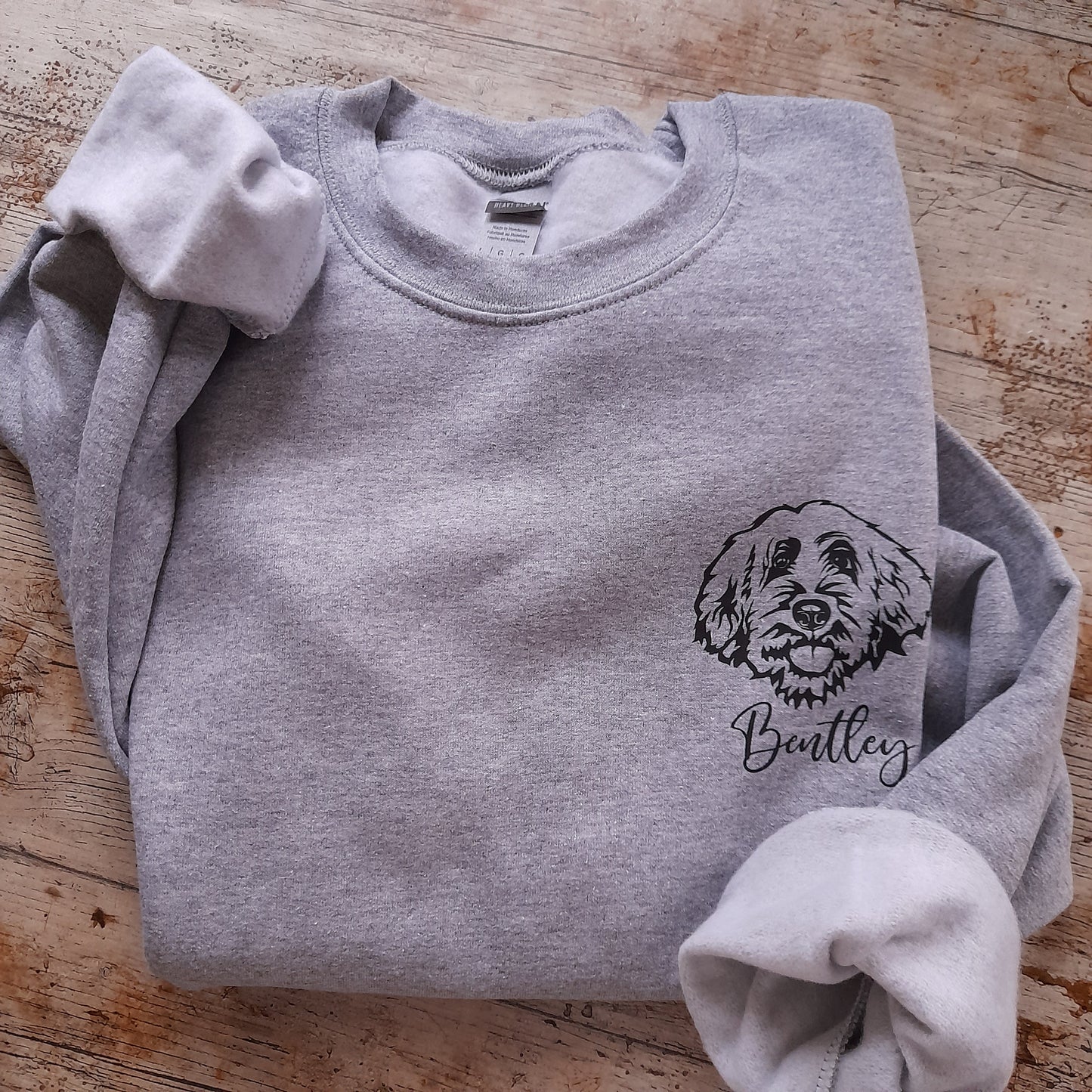 Personalised dog jumper