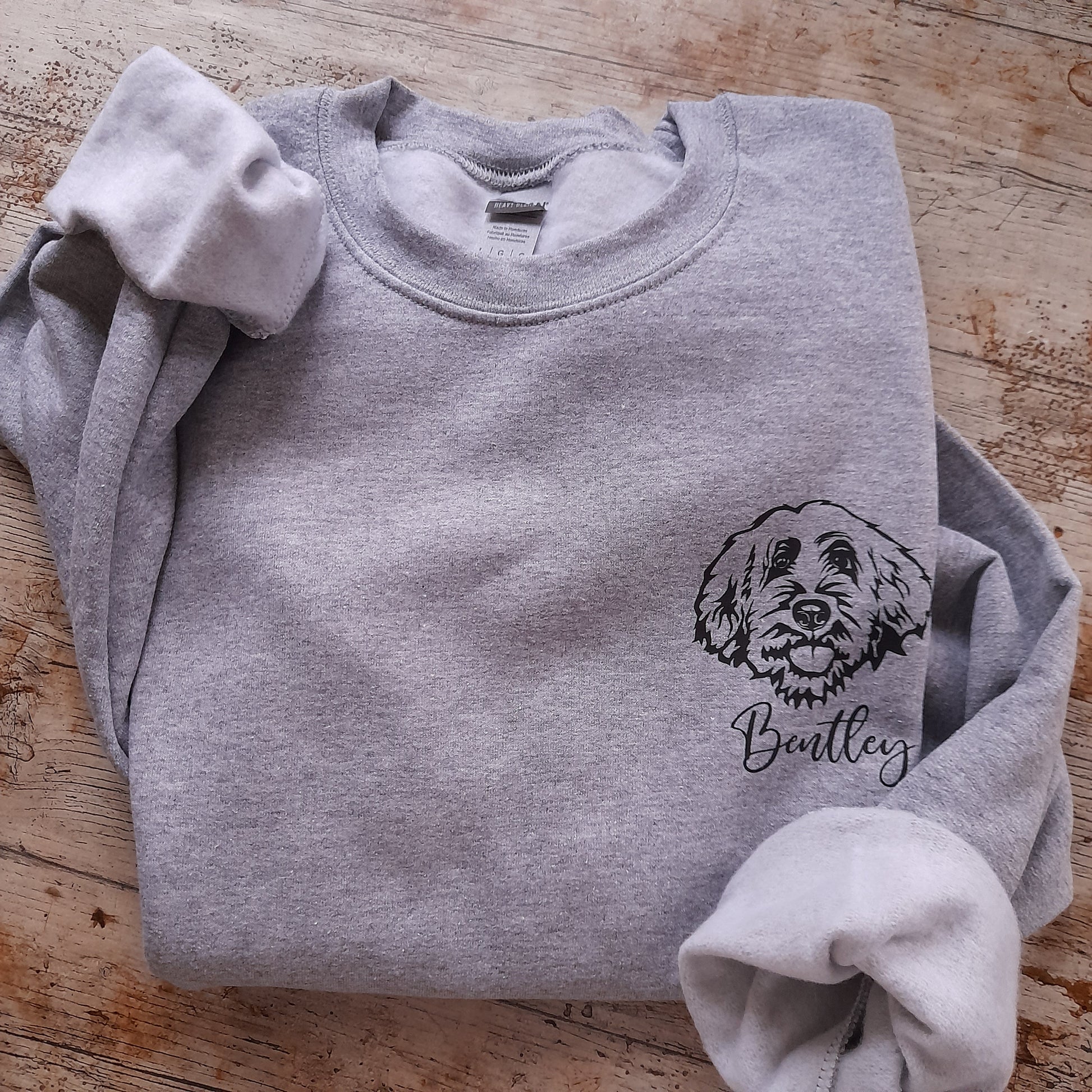 Personalised dog jumper