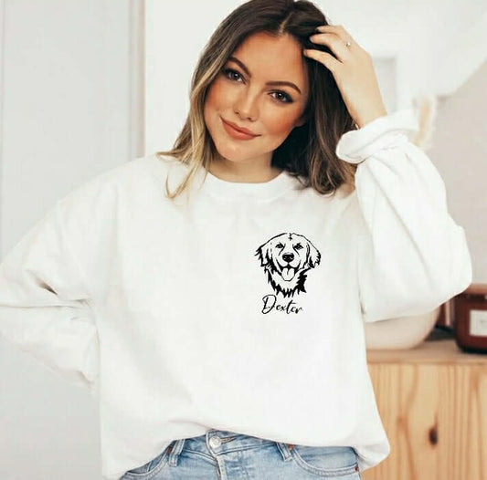 Personalised dog sweatshirt