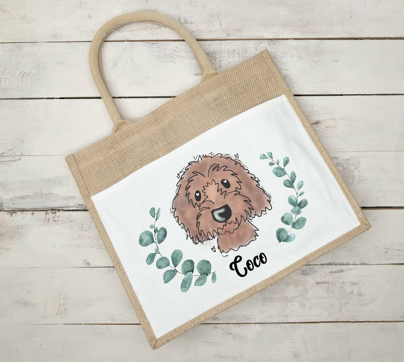 personalised dog bag